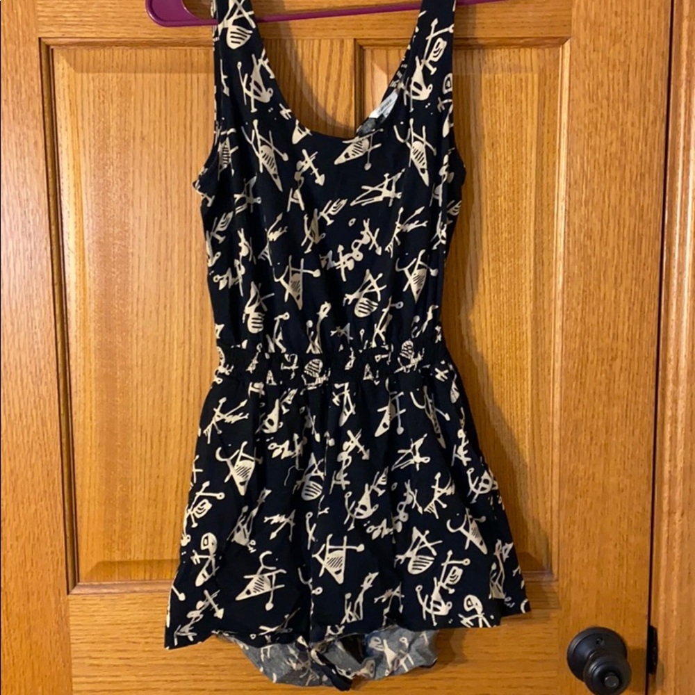 Open back Romper